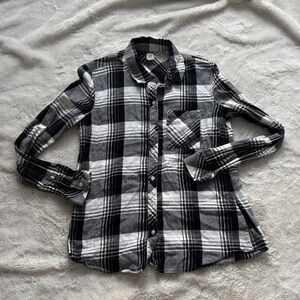 GAP Plaid Flannel Shirt – Size Small | Cotton Blend | Cozy-Core Layer |
